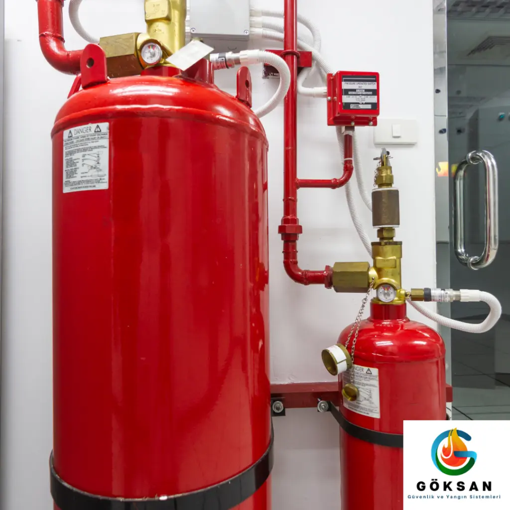 Göksan Yangın ve Güvenlik Sistemleri FM 200 Gazlı Söndürme Sistemleri