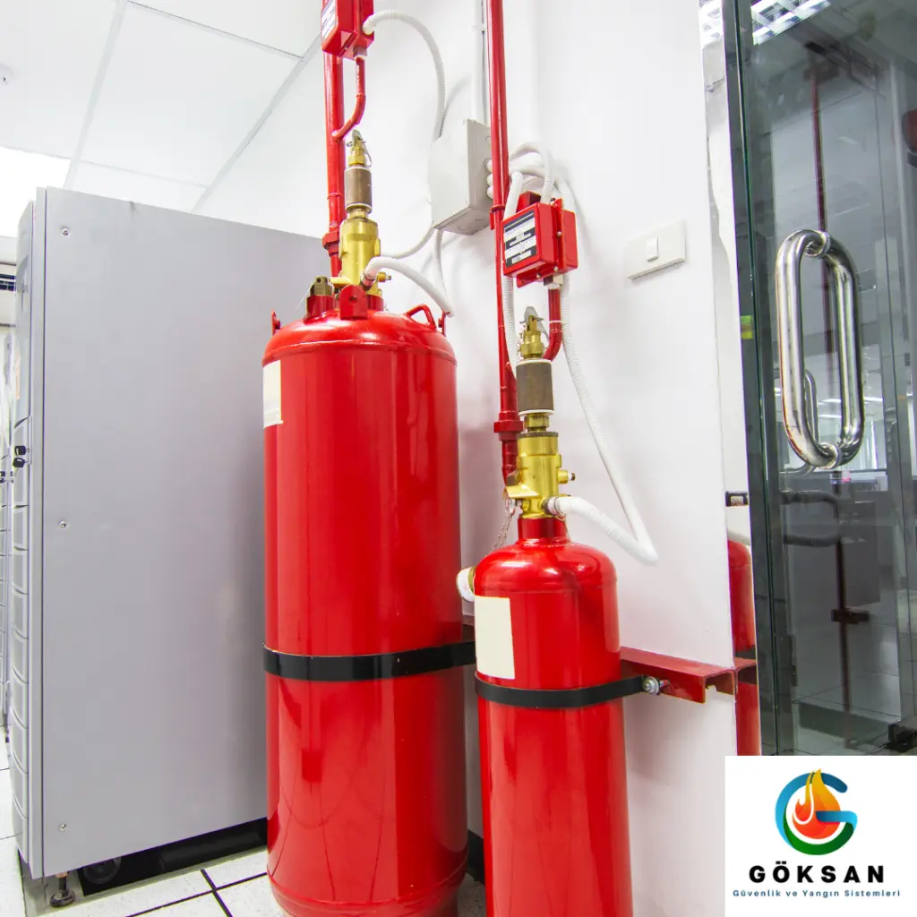 Göksan Yangın ve Güvenlik Sistemleri FM 200 Gazlı Söndürme Sistemleri