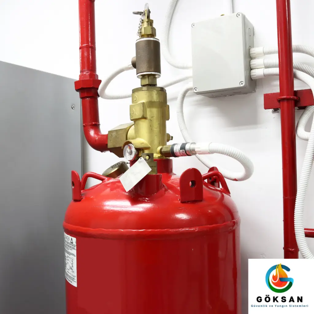 Göksan Yangın ve Güvenlik Sistemleri FM 200 Gazlı Söndürme Sistemleri