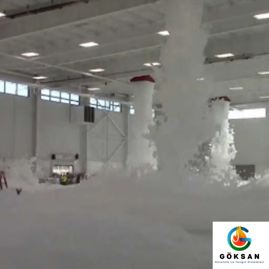 Göksan Yangın ve Güvenlik Sistemleri Köpüklü Söndürme Sistemleri