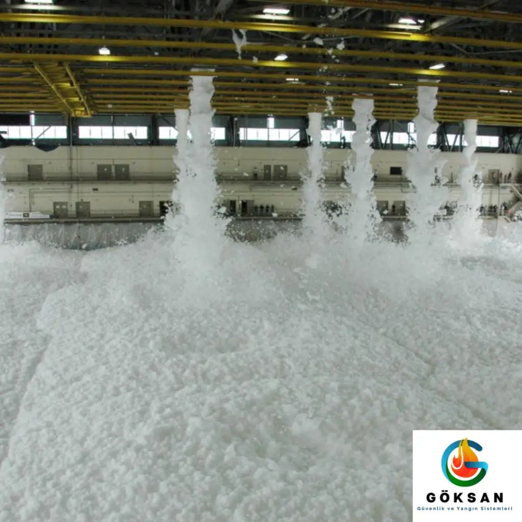 Göksan Yangın ve Güvenlik Sistemleri Köpüklü Söndürme Sistemleri