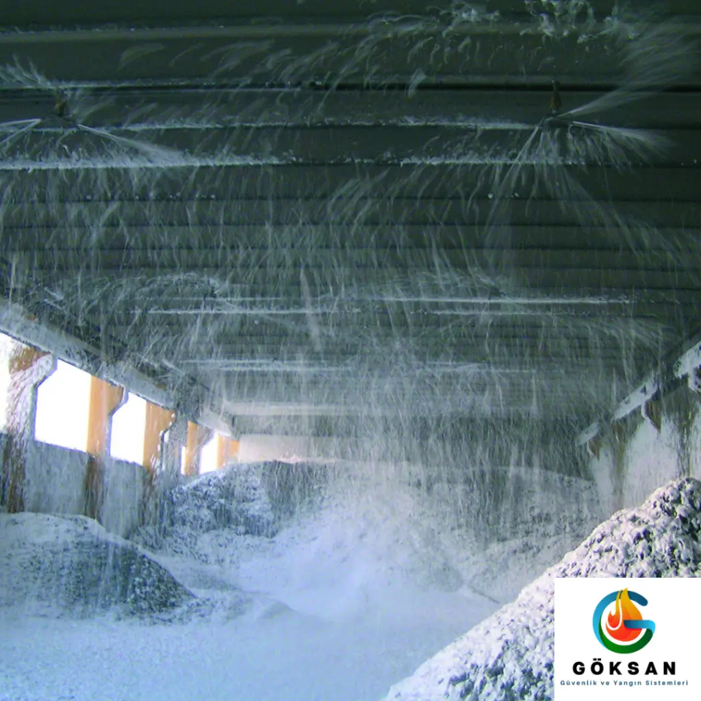 Göksan Yangın ve Güvenlik Sistemleri Köpüklü Söndürme Sistemleri