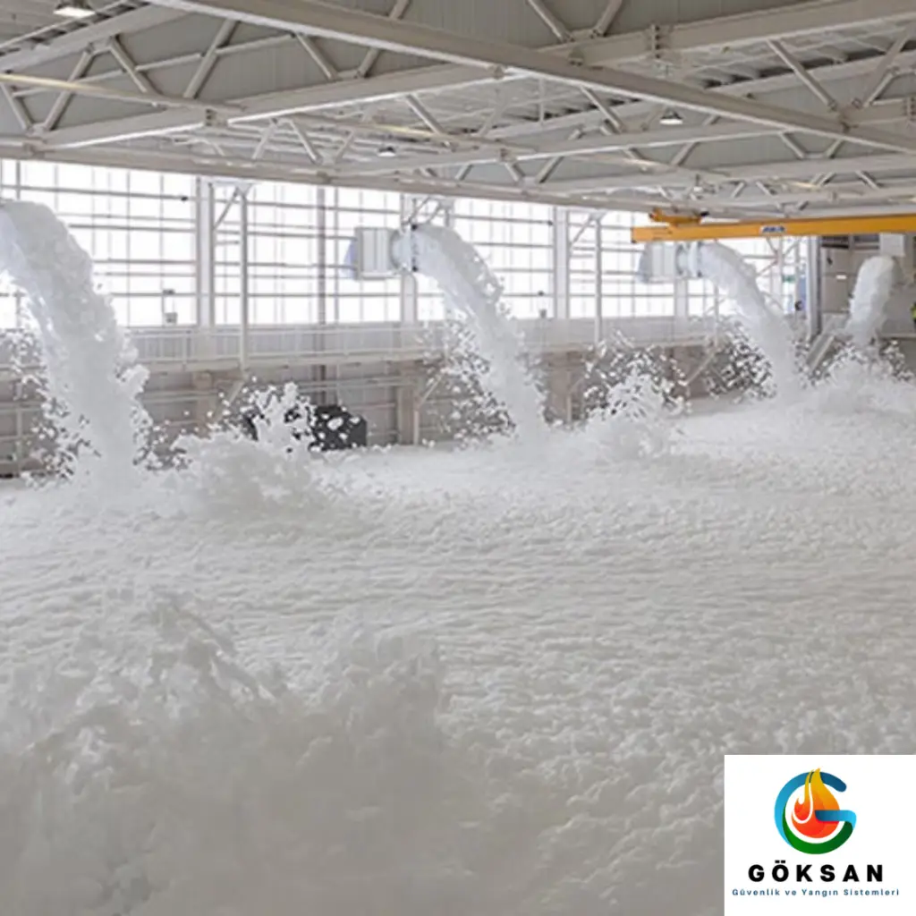 Göksan Yangın ve Güvenlik Sistemleri Köpüklü Söndürme Sistemleri