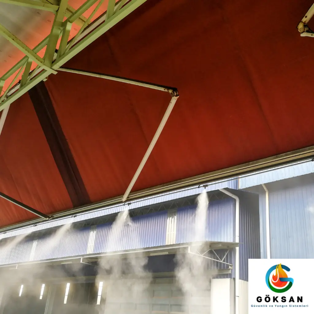 Göksan Yangın ve Güvenlik Sistemleri Su Sisi Söndürme Sistemleri