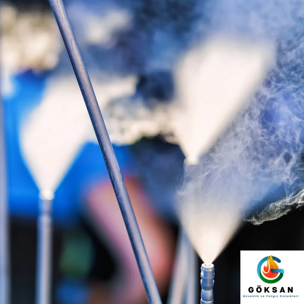 Göksan Yangın ve Güvenlik Sistemleri Su Sisi Söndürme Sistemleri