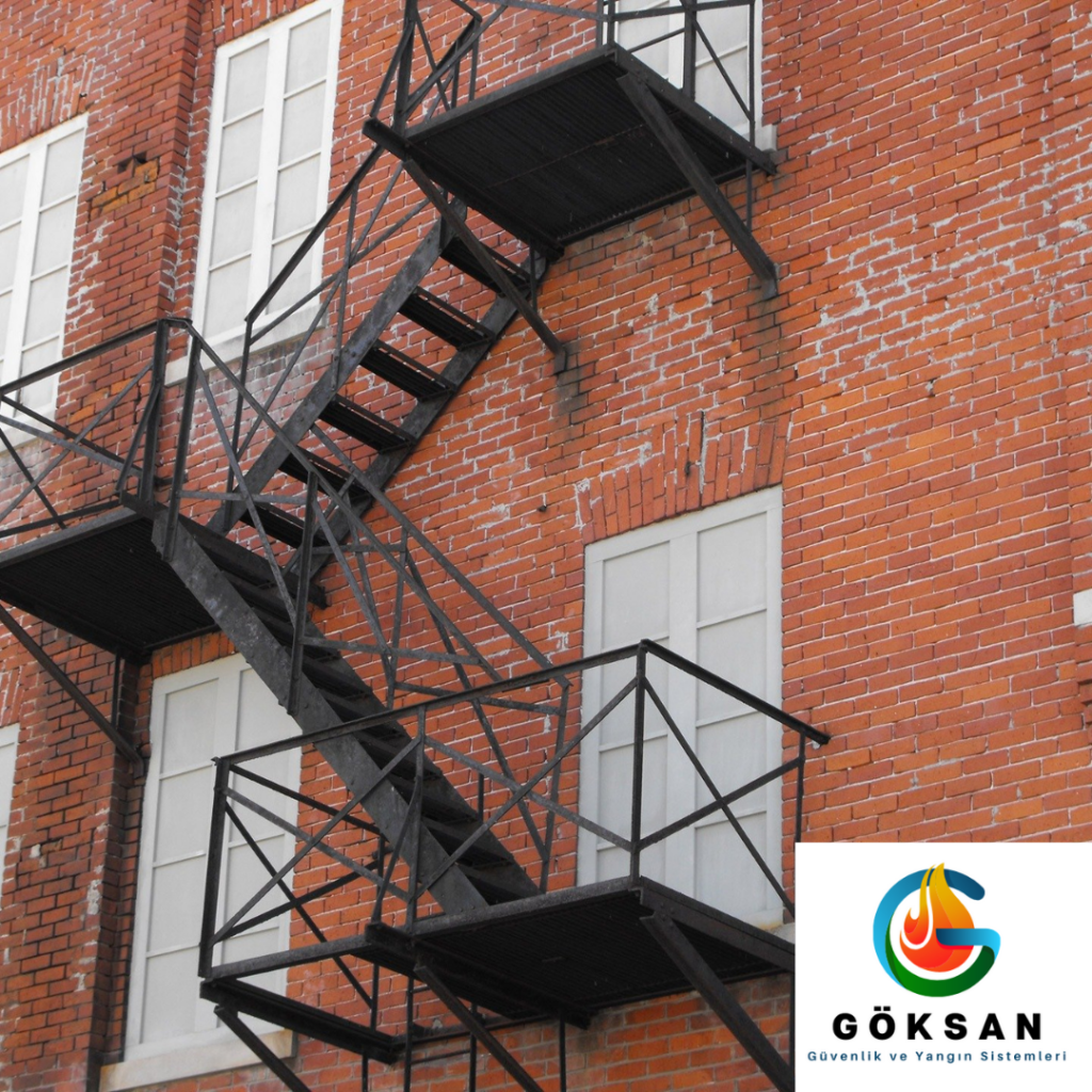 Göksan Yangın ve Güvenlik Sistemleri Yangın Merdiveni