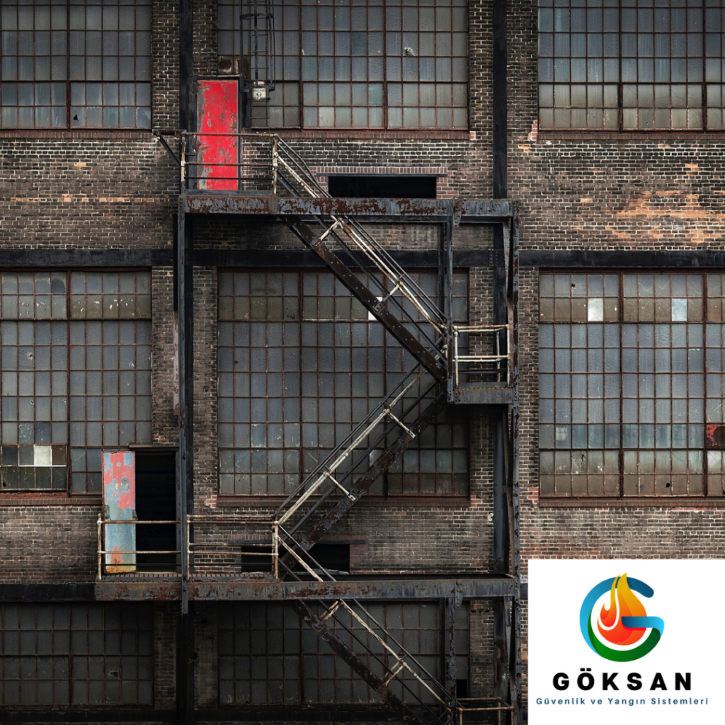 Göksan Yangın ve Güvenlik Sistemleri Yangın Merdiveni