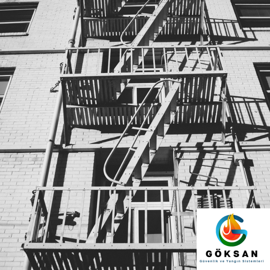 Göksan Yangın ve Güvenlik Sistemleri Yangın Merdiveni