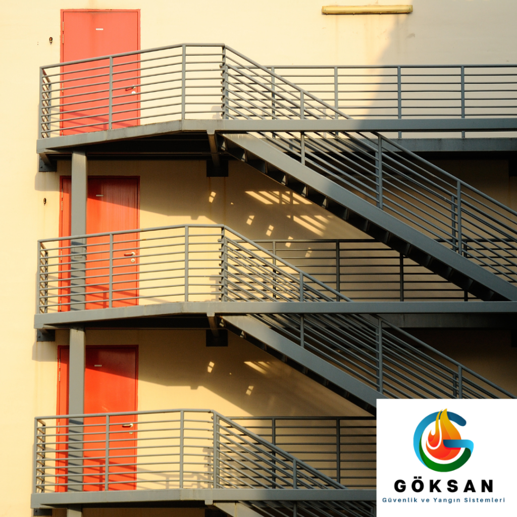 Göksan Yangın ve Güvenlik Sistemleri Yangın Merdiveni