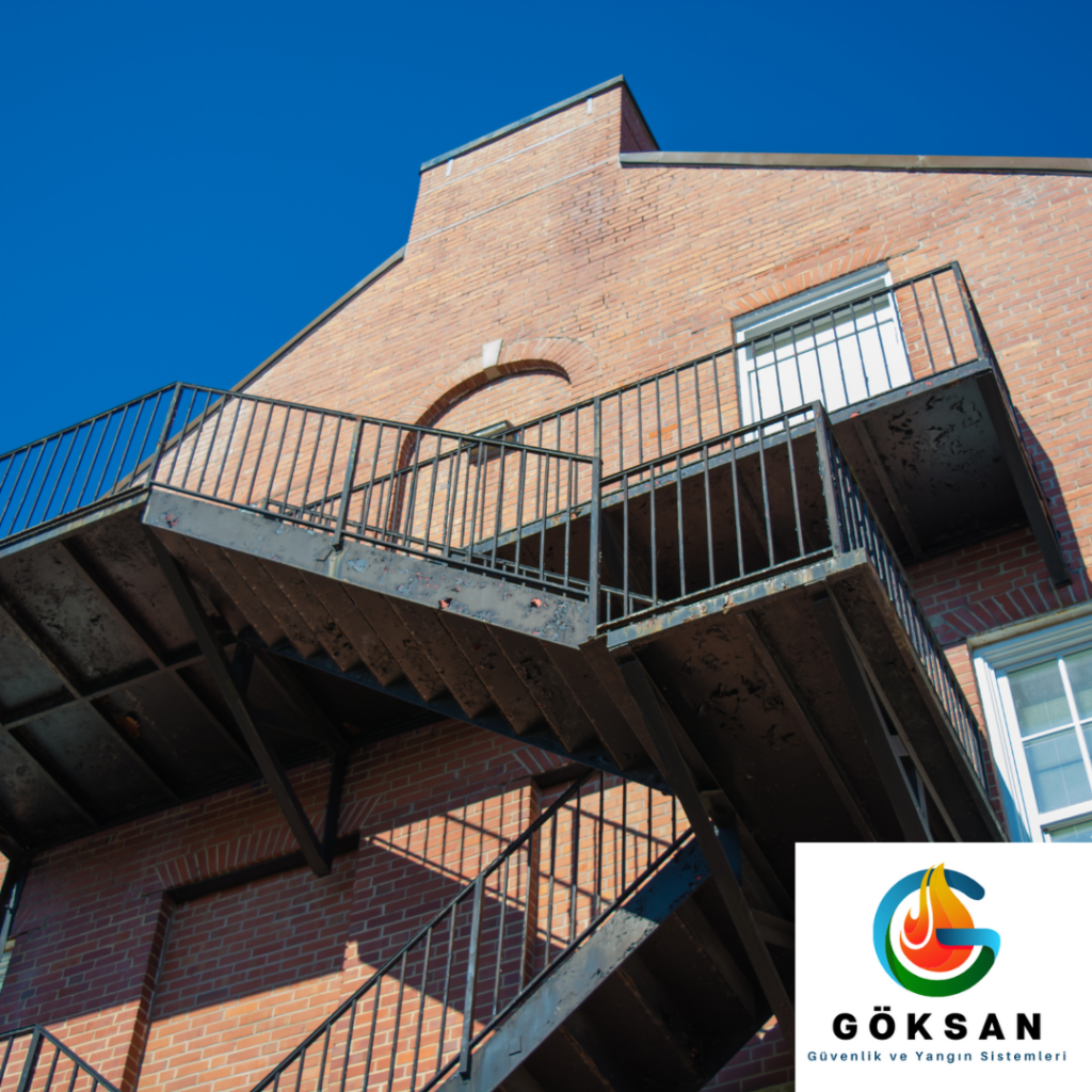 Göksan Yangın ve Güvenlik Sistemleri Yangın Merdiveni
