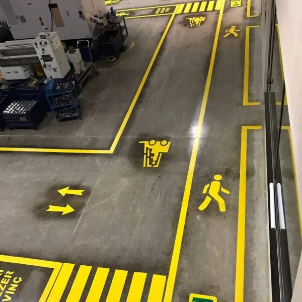 Göksan Yangın ve Güvenlik Sistemleri Yer boyaları