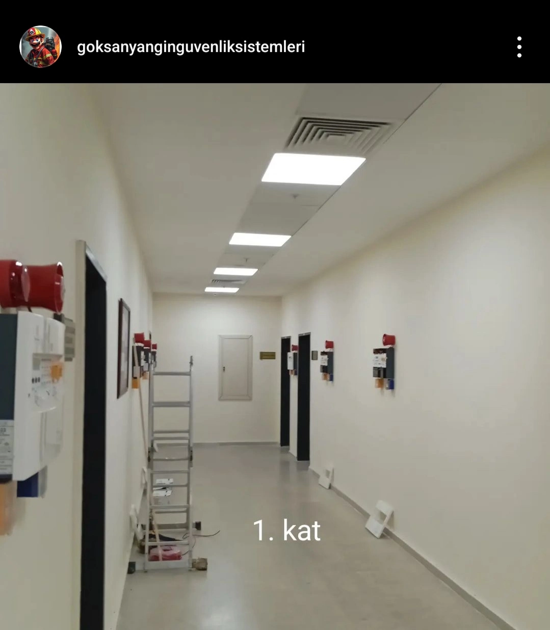 Erzurum Emniyet Müdürlüğü Fm200  Sistem Bakımları ve İlave Dedektörleri