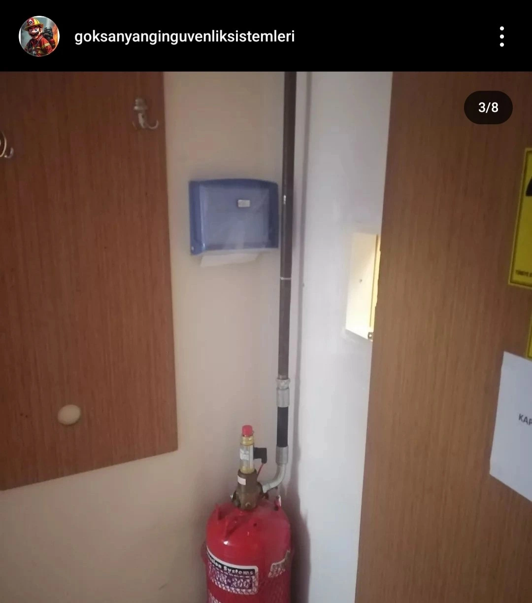 Trabzon Ağız ve Diş Sağlığı Hastanesi Fm200 Otomatik Söndürme Sistem Montaj ve Bakımlarımız