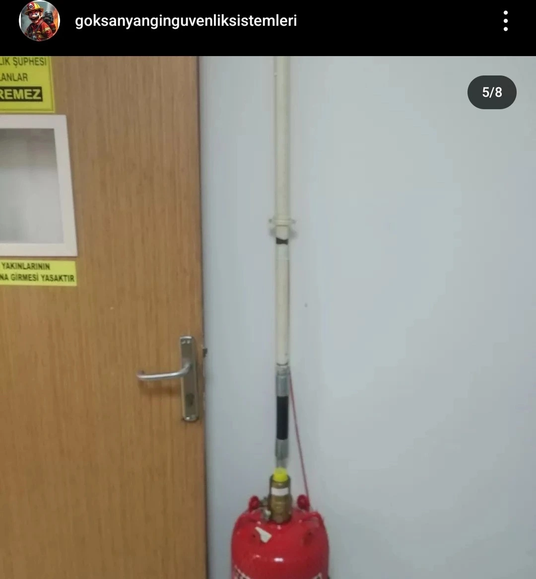 Trabzon Ağız ve Diş Sağlığı Hastanesi Fm200 Otomatik Söndürme Sistem Montaj ve Bakımlarımız