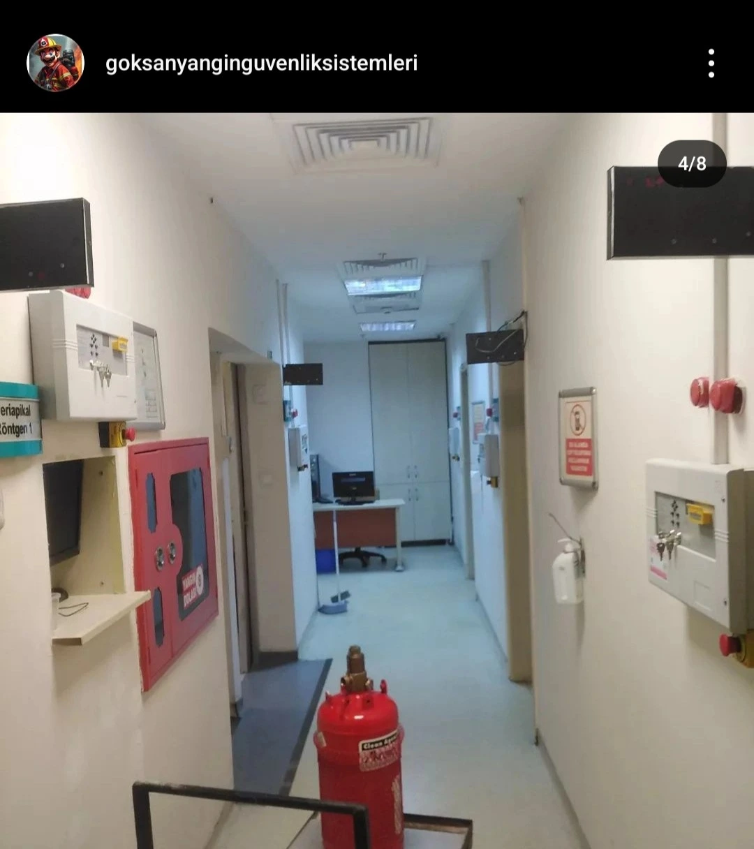 Trabzon Ağız ve Diş Sağlığı Hastanesi Fm200 Otomatik Söndürme Sistem Montaj ve Bakımlarımız