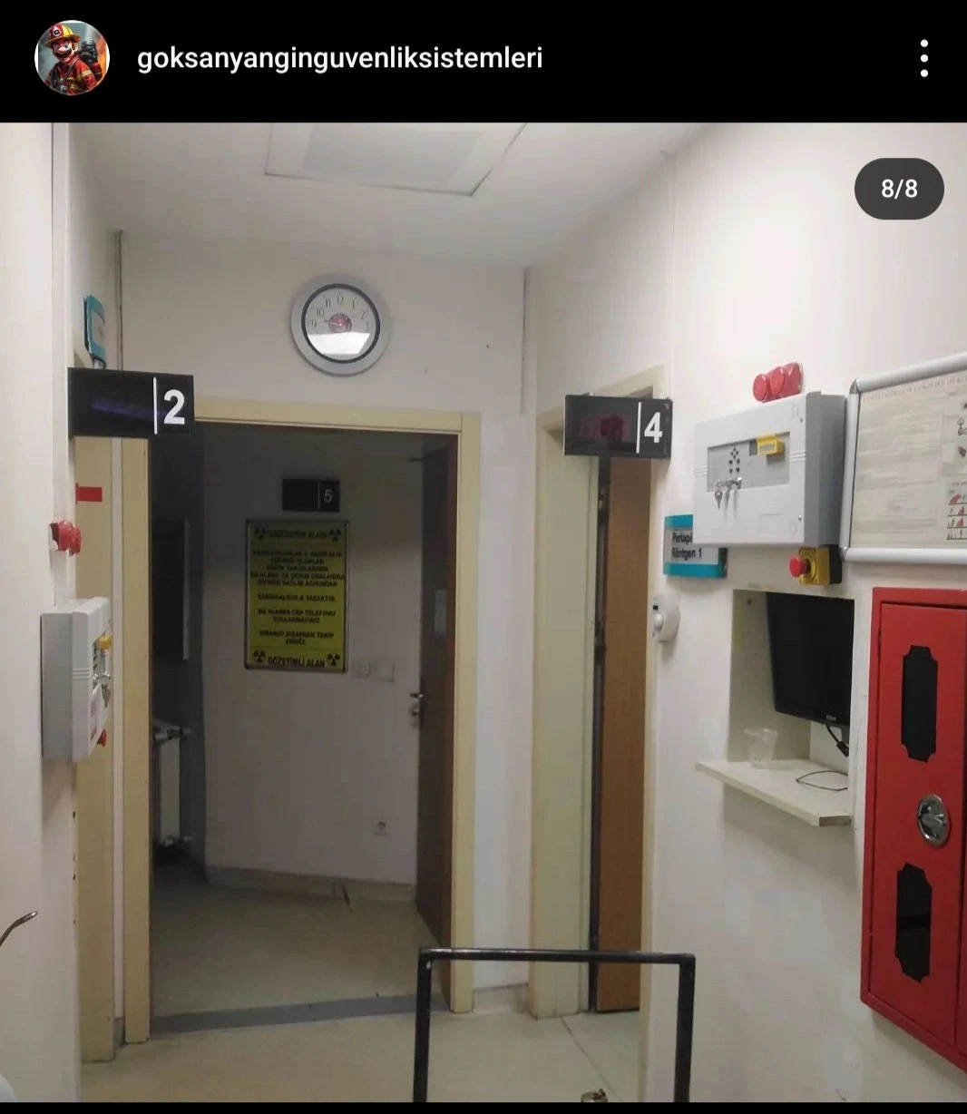 Trabzon Ağız ve Diş Sağlığı Hastanesi Fm200 Otomatik Söndürme Sistem Montaj ve Bakımlarımız