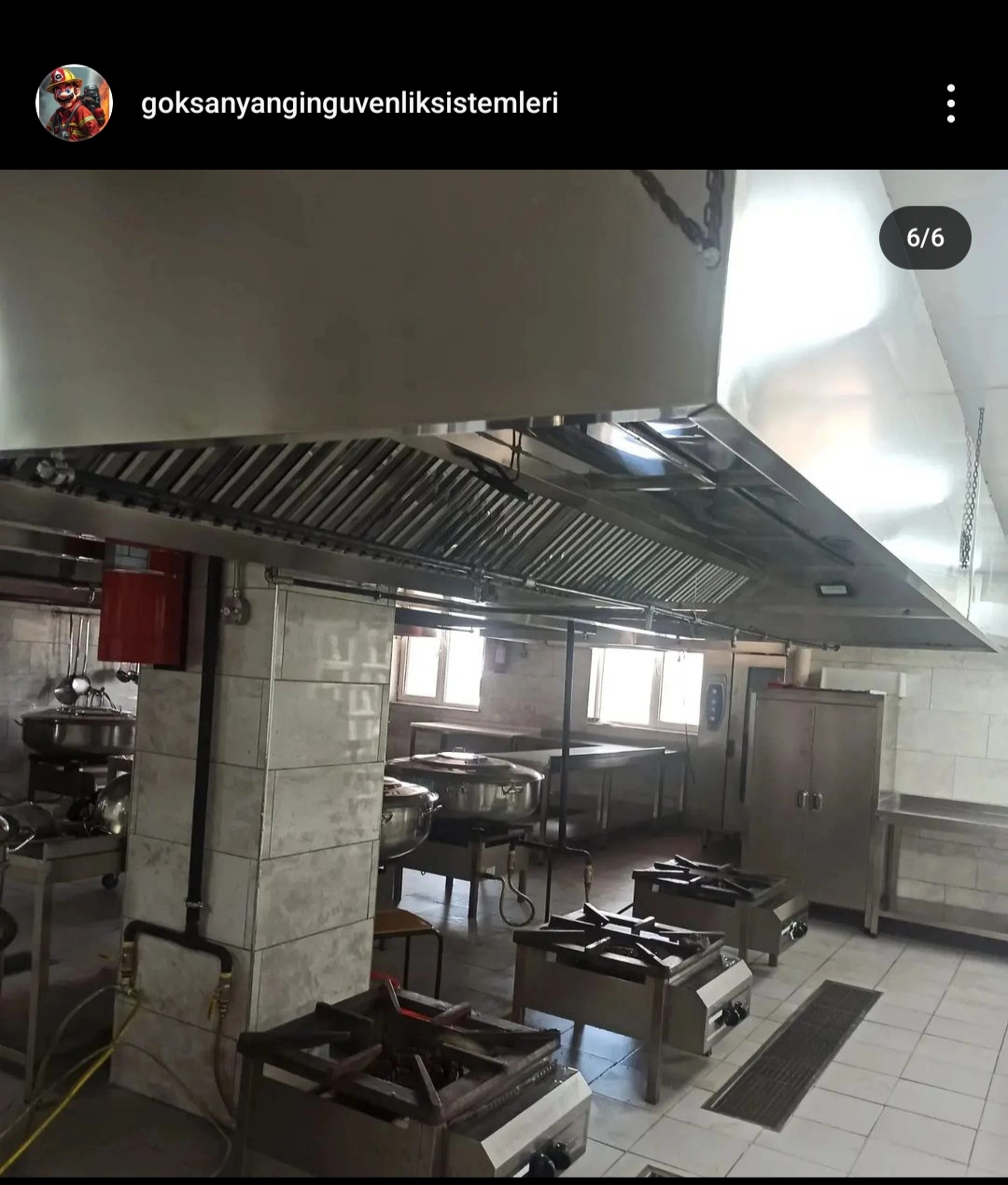 Müge Anlı ve Dostları Aş Evi Davlumbaz İçi Otomatik Söndürme Sistem Bakımı