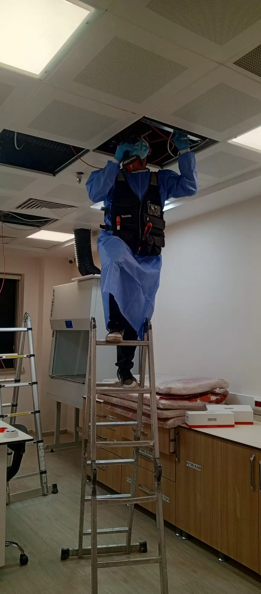 Erzurum Adli Tıp Pano İçi Otomatik Söndürme Sistem