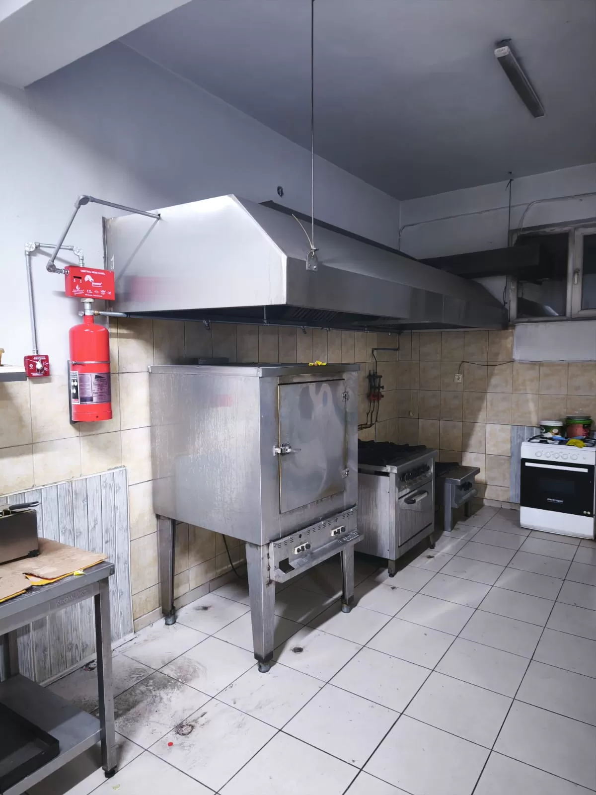 Ağrı Merkez Huzurevi Davlumbaz Söndürme Sistemi Montajı