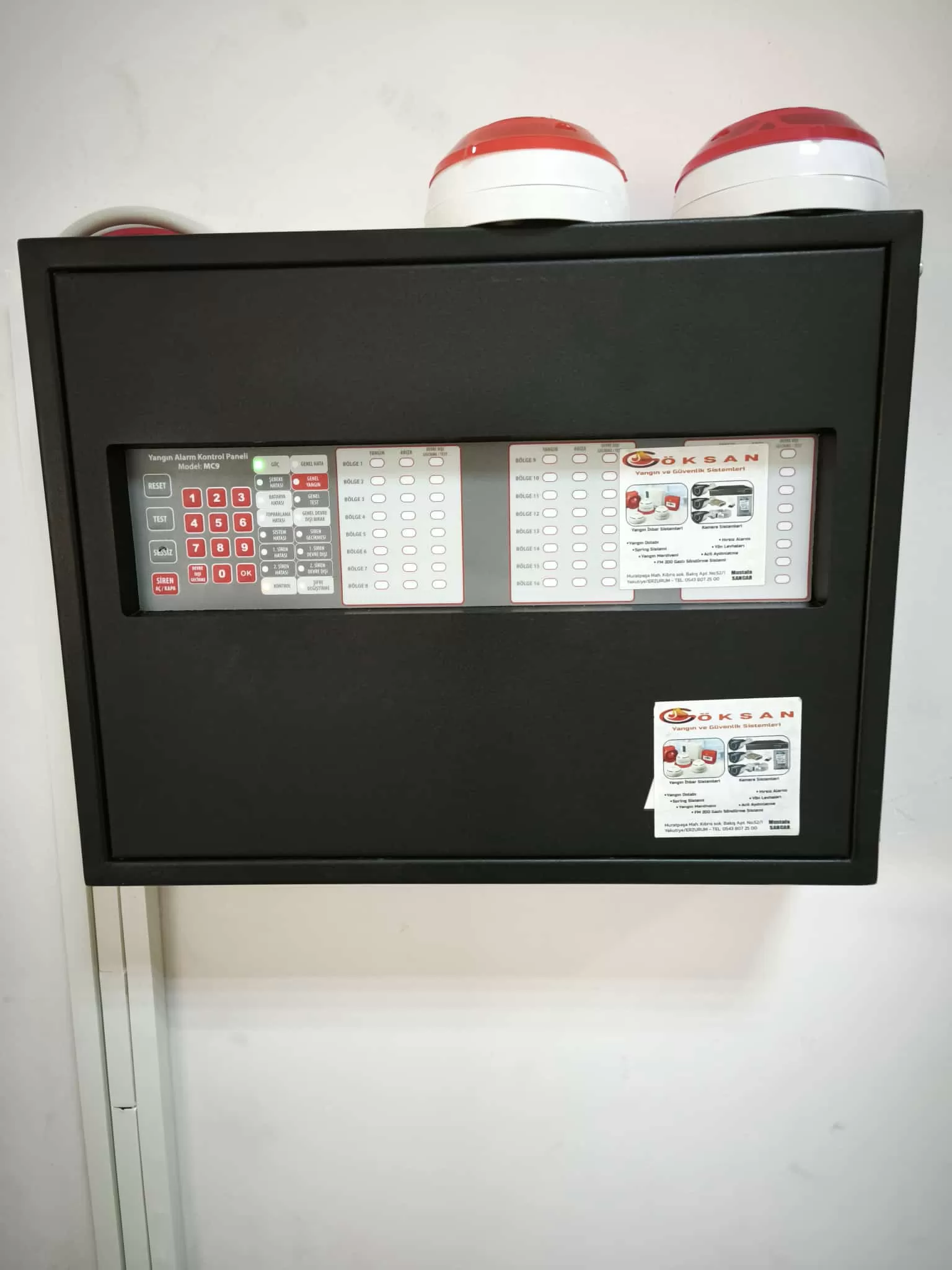 Bayburt Kız Anadolu İmam Hatip Lisesi Fen ve Sosyal Bilimler Proje Okulu Pansiyon Yangın Sistemleri Kurulumu