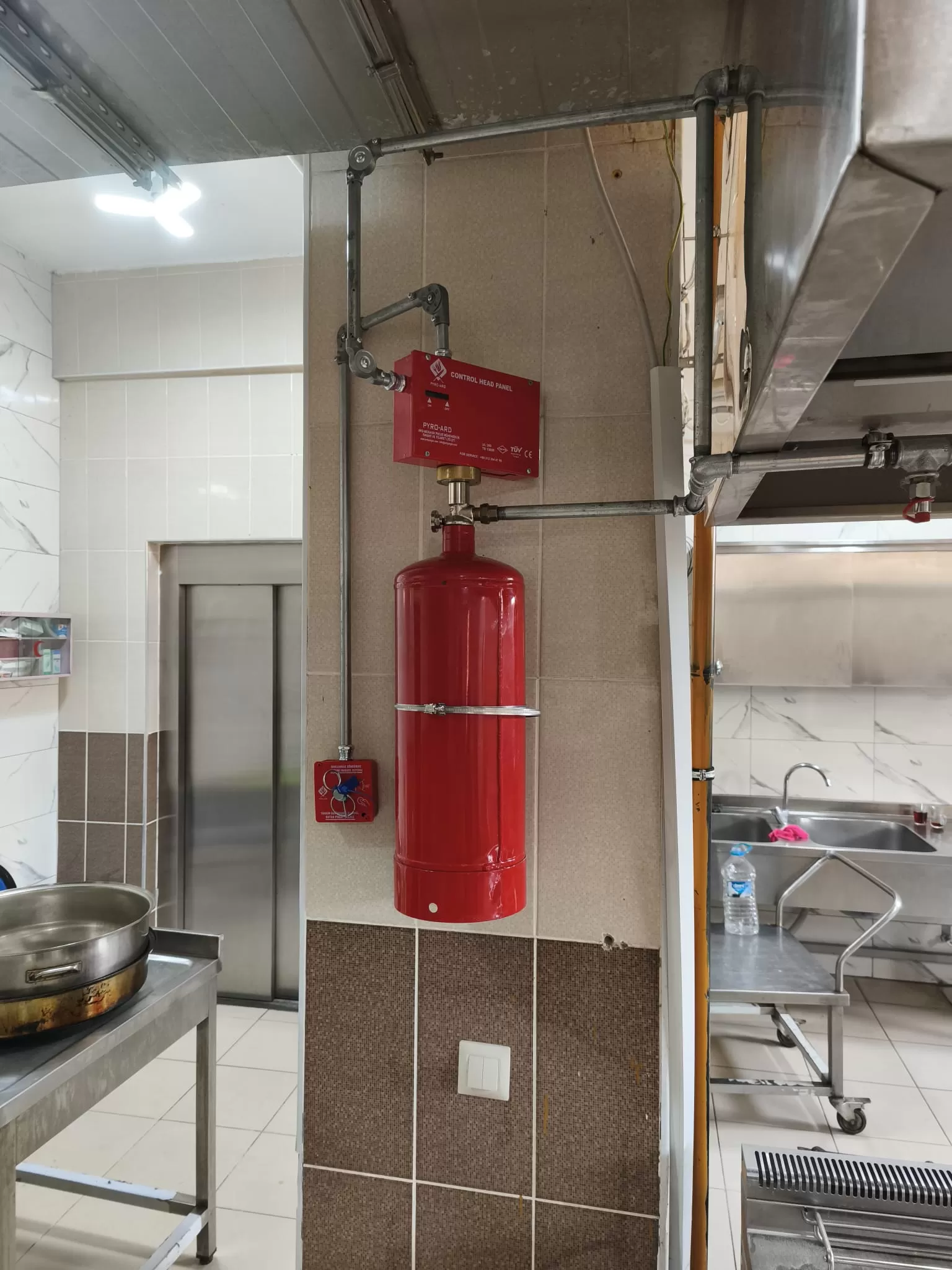 Bayburt Kız Anadolu İmam Hatip Lisesi Fen ve Sosyal Bilimler Proje Okulu Pansiyon Yangın Sistemleri Kurulumu