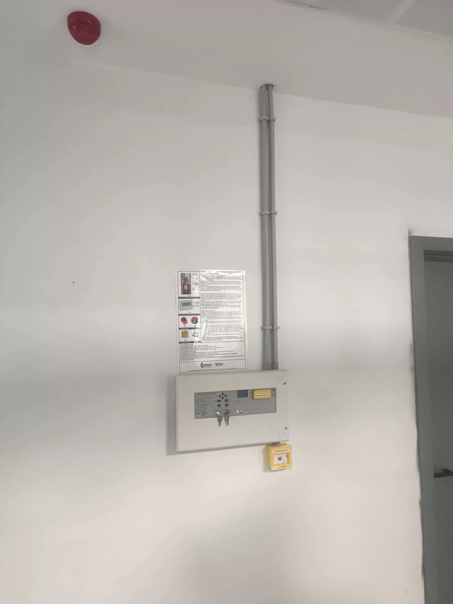 Trabzon Afet Merkezi FM 200 Söndürme Sistem Bakımı